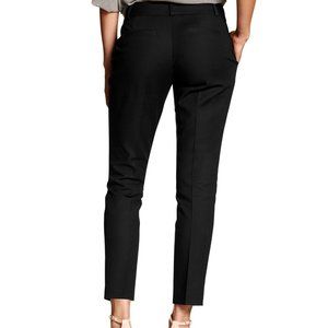 Banana Republic Jackson Fit black trousers size 0 skinny leg business pants